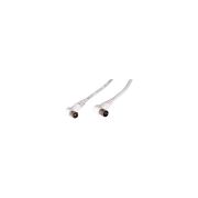 Шнур TV Plug - TV Jack 1.5м угловой бел. Rexant 18-0022