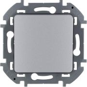 Выключатель 1-кл. Inspiria 10А IP20 250В 10AX механизм алюм. IEK 673602