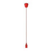 Светильник Decor E27 IP20 200-240В 1м подвесной красн. GAUSS PL013