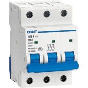 Выключатель автоматический модульный 3п C 50А 6кА NB1-63 (R) CHINT 179708