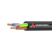 Провод ПВСнг(А)-LS 3х1.5 380В Ч (м) АЛЬФАКАБЕЛЬ 12889