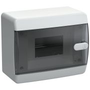 Корпус ЩРН-П-6 UNION Compact IP41 черн. прозр. дверь пластик. IEK UIC-KP12-N-06-41-K01