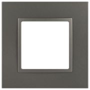 Рамка 1-м Elegance 14-5011-16 Classic для розеток и выключателей титан Эра Б0065823