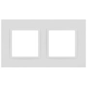Рамка 2-м Elegance 14-5012-01М Classic для розеток и выключателей матов. бел. Эра Б0065824