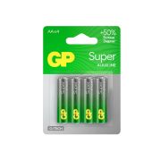 Элемент питания алкалиновый AA/LR6 1.5В Super Alkaline G-Tech 15AA21-2CRSBC4 40/320 (блист.4шт) GP 1222