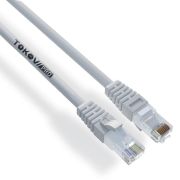 Патч-корд кат.6 U/UTP 24 AWG LSZH 10м PRO TOKOV ELECTRIC TKP-PC06-6U-CULSZH-10M