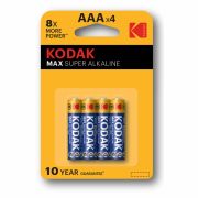 Элемент питания алкалиновый AAA/LR03 1.5В MAX SUPER Alkaline (блист.4шт) KODAK Б0005124