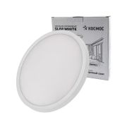 Светильник светодиодный SLIM WHITE 38Вт 6500К IP40 2700лм 230В 400х25мм КОСМОС KSlim38w_W6500K