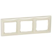 Рамка 3-м Valena горизонт. сл. кость (DIY-упак.) IEK 695633