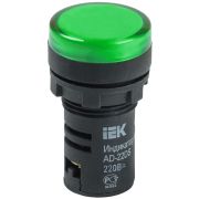 Лампа светосигнальная AD22DS d22мм 230В AC/DC зел. KARAT IEK BLS10-ADDS-230-K06