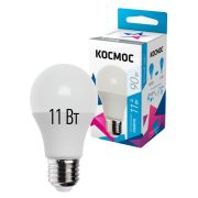 Лампа светодиодная A60 11Вт 4500К E27 220В КОСМОС LkecLED11wA60E2745