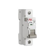 Выключатель автоматический модульный 1п C 16А 10кА AV-10 AVERES EKF mcb10-1-16C-av