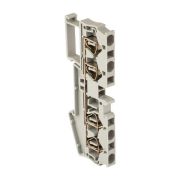 Колодка клеммная ST-2.5 28А 4 вывода пружинная сер. EKF plc-jxb-st-2.5-4