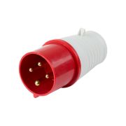 Вилка 024 переносная 3Р+РЕ 32А 380В IP44 Rexant 11-8904